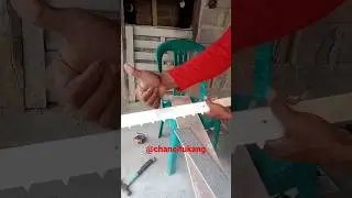 cara bikin alat bantu pasang granit/keramik