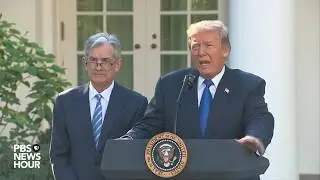 WATCH: Trump announces Federal Reserve Chair nomination