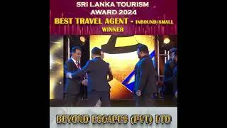 Sri Lanka Tourism Award 2024 - Best Travel Agent Winner | iTv SriLanka |