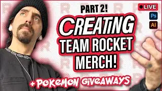 Creating Team Rocket World Tour Merch TOGETHER!