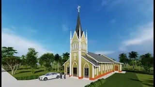 Single Storeyed Church (AI to Revit)