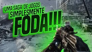 OS 3 JOGOS DA SAGA METRO QUE VÃO TE FAZER PIRAR NO APOCALIPSE 🎮 GameDrop #001