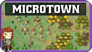 Who's That Indie? MICROTOWN | Settlers Style Pixel Village Building Game | EARLY ACCESS