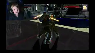 Two Player Battle! Star Wars: The Force Unleashed Gameplay (Switch)