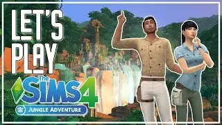 ROYAL BATHS 🛁 | LET'S PLAY THE SIMS 4 JUNGLE ADVENTURE PART TWELVE