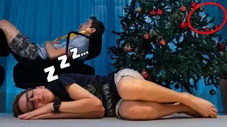 24 HORAS Esperando o Papai Noel e PASSANDO A NOITE com Coisas Estranhas Acontecendo