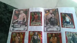 Complete collection of wwe jumbo stickers