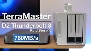 Fast, Reliable Storage - Terramaster D2 Thunderbolt 3 Review