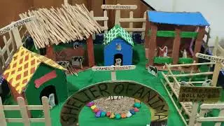 domestic animal shelter model for kg students