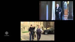 RAW: Parliament Hill shooting: 3 cameras, 3 videos