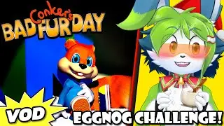 🎄🍻The Conker's Bad Fur Day n' Eggnog Challenge!🍻🎄 - Part 2 of 2