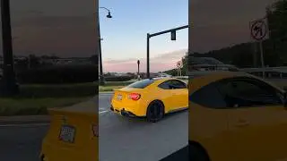 I saw a modified Turbocharged Scion FRS on the road #shorts