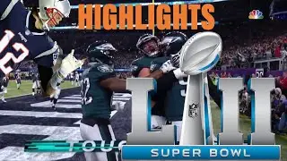 SUPER BOWL 52 HIGHLIGHTS/ PATRIOTS VS. EAGLES