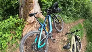 Mit Haibike NDuro 8 Freeride am Schellenbergtrail Bräunlingen - Übung macht den Meister 😎