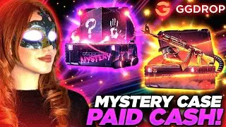 GGDROP DROP CASH FROM MYSTERY CASE AND FREE CASES ! !?| GGDROP PROMO CODE 2025| GGDROP CASE OPENING|