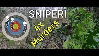 Sniper wipes out 4 man squad!
