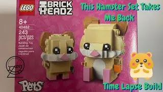 Lego Brickheadz Pets Hamster Time Lapse Build