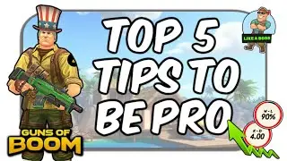 Guns of Boom|Top 5 Tips to be Pro