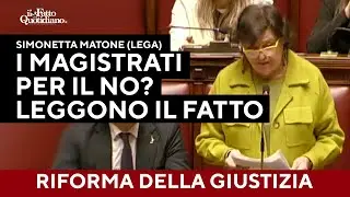 Referendum, Matone (Lega) attacca: 