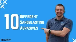 10 Different Abrasive Types For Sandblasting - Which Should You Choose? #sandblasting #abrasivemedia