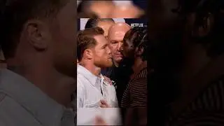 Canelo Alvarez and Terence Crawford face off in Las Vegas🥊 #canelocrawford #canelo #terencecrawford