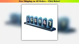 Nixie Tube Clock Night Light IPS RGB Glow Color App Control DIY Screen Digital Tube Clock For