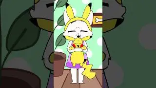 Милка Пикачу 😸 #милка #анимация #pikachu