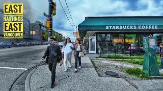 Vancouver Walk 🇨🇦 - Hastings-Sunrise (Narrated)