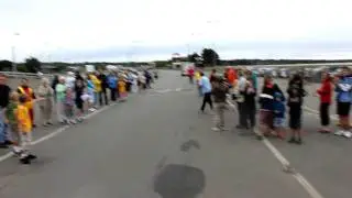 2009 Canada Games torch run - Premier Ghiz