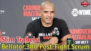 Slim Trabelsi on Winning Promotional Debut, Long Road to Victory | Bellator 300