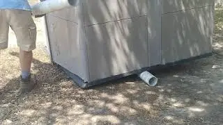 Moving a shed on your own