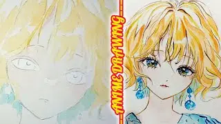 How to draw a Cute Anime Girl ||sketck | girl anime|CharacterDesign|sketck|easydrawing|Drawing Anime