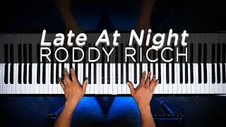 Roddy Ricch - Late At Night | The Theorist Piano Cover