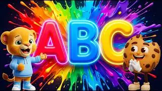 ABC Colors Adventure | Learn A to Z Colors with Lion & Cookie | Fun 3D Kids Songs