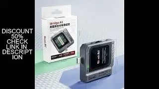 Qianli iBridge A3 Tail Plug Comprehensive Analysis Tester Current Voltage Detection Type-C Lightning