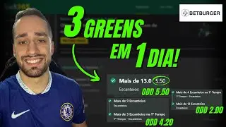 GREEN SEM ESFOR&Ccedil;O COM O SITE DA BETBURGER! (VALUE BETS)