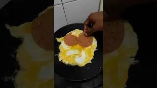 egg and chicken salami sub #viralvideo #shortsvideo