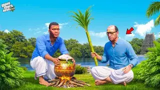 Franklin & Chithappu Celebrate 2026 Pongal with Grandpa in Gta 5 