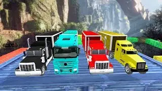 Impossible Ramp Car Driving  - American Truck Ramp Stunts - Android Gameplay