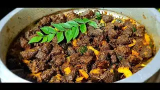 Beef Roast Kerala Style||തേങ്ങാ കൊത്തിട്ട് വരട്ടിയ നാടൻ ബീഫ് റോസ്റ്റ് || Beef Roast Recipe||Beef fry