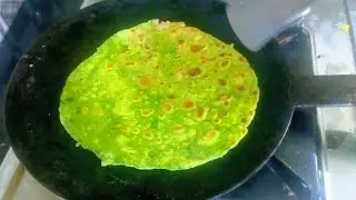 Palak ka paratha recipe 