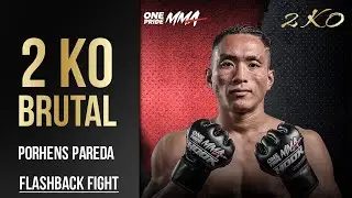 2 LAGA KNOCKOUT BRUTAL PORHENS PAREDA | BEST KO ONE PRIDE MMA
