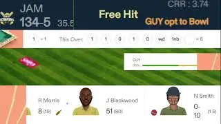 live match today | GUY vs JAM
