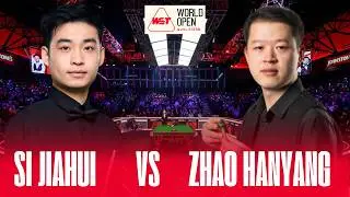 Si Jiahui vs Zhao Hanyang | Full Match | World Open Qualifiers 2026