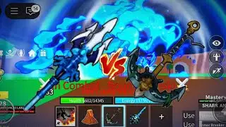 Dragon trident VS Shark Anchor bloxfruit|bloxfruit