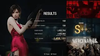 RE4 Remake: Classic Dress Ada Wong RAGE Mod Mercenaries Showcase (Castle)