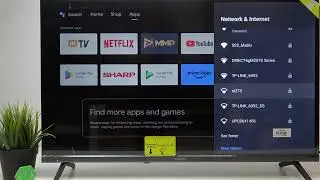 SHARP Android TV &ndash; How to Connect to WiFi