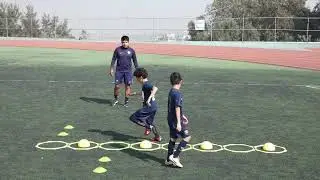 Velocidad y coordinación-fútbol-deportes de conjunto-individual