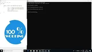 Running program in Command Prompt using Text File | Like Share Subscribe |