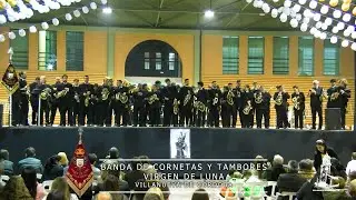 BANDA DE CORNETAS Y TAMBORES VIRGEN DE LUNA.  SANTA CECILIA POZOBLANCO 2023.